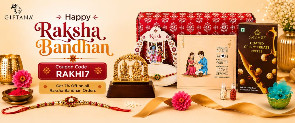 Happy Raksha Bandhan - Coupon Code RAKHI7 - Get 7% Off